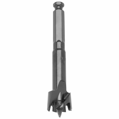 MILWAUKEE Self Feed Drill Bit: 1 in Drill Bit Size, Hex, 7/16 in Shank Dia - Self-Feed Drill Bits