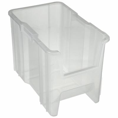 QUANTUM STORAGE SYSTEMS Bin: 17 1/2 in Overall Lg, 10 7/8 in x 12 1/2 in, Clear - Clearview Hopper Bins