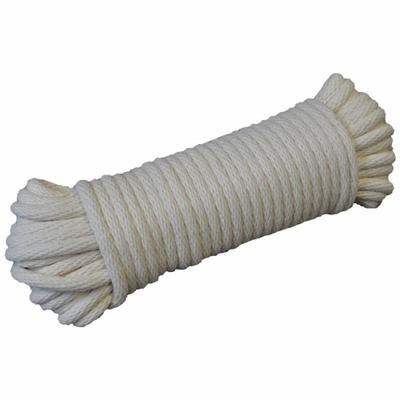 ALL GEAR General Purpose Utility Rope: Braid, 7/32 in Dia, 30 lb Working Load Limit - Water-Absorbing Rope