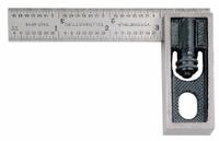 STARRETT Double Square: SAE, Steel, Satin, 4 in Blade Lg, 1/64 in Graduations (MPN 13A). Key specifications — attr1182179: Square; attr1182186: 1/64 in; attr1182189: Satin; attr1182159: STARRETT.