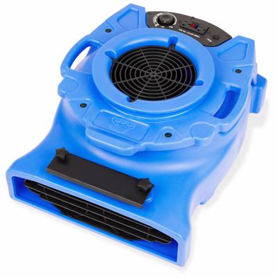 B-AIR Low-Profile Centrifugal Blower: 950 cfm, 1/4 hp, Fixed Frame, 115V AC, Variable Speeds - Low-Profile Portable Blowers