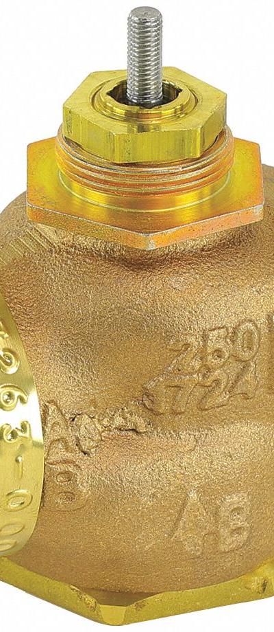 SCHNEIDER Electric Globe Control Valve: For Steam/Water Media - Bronze Body Electric Globe Valves