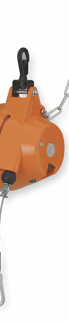 PACKERS KROMER Tool Balancer: Non-Locking, 30 lb Max. Tool Wt, 6.6 ft Cable Lg, Nylon, Swiveling (MPN 7230-4). Key specifications — attr378750: Swiveling; attr215471: 19.80 to 30.90 lb; attr215474: Nylon; attr378752: Yes; attr215463: PACKERS KROMER.