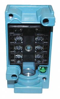 HONEYWELL Limit Switch Receptacle: EN50041 Body, 2 Mounting Holes, DPDT, Metallic (MPN LSZ4006). Key specifications — attr1019579: Screw Terminal; attr1018601: HDLS; attr1018605: 1/2"; attr211338: HONEYWELL; attr1027426: NPT; attr1038844: Metallic.