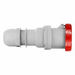 LEVITON Pin and Sleeve Connector: Red, 346 to 415V AC, Three Phase, 63 A, 4 Pole, 5 Wire (MPN W463-C6). Key specifications — Brand: LEVITON.