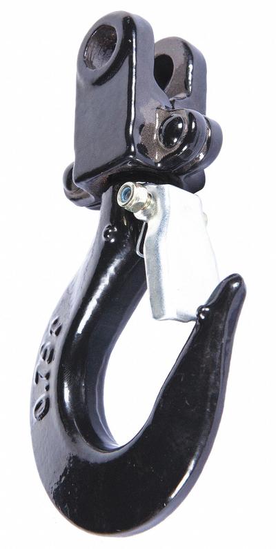 Dayton Top Hook Assembly: Lever Chain Hoists, 1,500 lb Compatible Load Capacity - Top Hooks for Hoists
