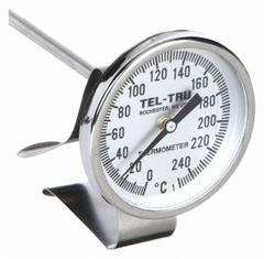 TEL-TRU Laboratory Dial Thermometer: 250°C, +/- 1% Accuracy, 12 in Stem Lg, Celsius (MPN GT100R-12/16121279). Key specifications — Accuracy: +/- 1%; Brand: TEL-TRU; Temperature Units: Celsius.
