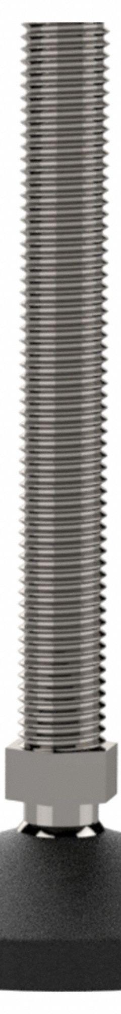 MASON PLASTICS Articulating Leveler: Similar to Valu Guide VG-511H-02-S34-L7, Stainless Steel (MPN MPS2H704734SS). Key specifications — Base Type: Round Base; OEM Equivalent Part Number: Valu Guide VG-511H-02-S34-L7; Manufacturer Part Number: MPS2H704734SS; Brand: MASON PLASTICS; Thread Size: 3/4"-10; Component Type: Leveling Foot.
