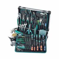 ECLIPSE Tool Kit: 60 Total Pcs, Miscellaneous Tools, Metric/SAE, Tool Case (MPN PK-1700NA). Key specifications — attr538253: ECLIPSE; attr548973: Dual Color Long Nose Pliers; attr548974: (16) Screwdrivers; attr548975: (2) Sockets; attr548983: Adjustable Wrenches.