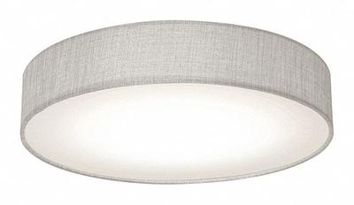 AFX INC. Flush Mount: 20 in Dia, Gray, 4 1/2 in Ht, 3,200 lm, 3000K/3500K/4000K - Ashland Flush-Mount Lights
