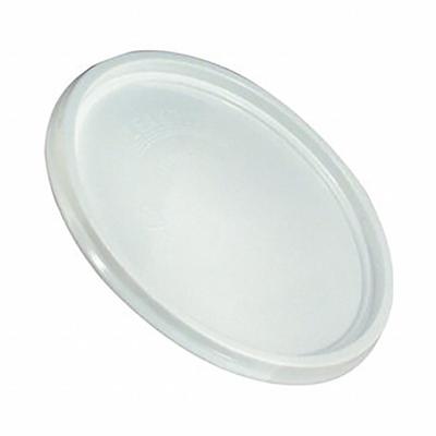 GRAINGER Lid: Bucket Lid, 8 in Overall Dia, White, Plastic - Snap-On Lids