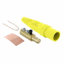 Single Pole Inline: Male, Yellow, 600V AC/600V DC, 400 A, Double Set Screw Termination, 16 Series (MPN 16D24-UY). Key specifications — Gender: Male; Series: 16; Brand: LEVITON.