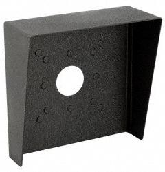 PEDESTAL PRO Card Reader Cover: For Use With Card Readers/Entry/Exit Buttons/Intercoms/Keypads (MPN HOOD-CS-08x8). Key specifications — attr193630: PEDESTAL PRO; attr982316: Black; attr982338: Intercoms; attr982348: Powder Coated; attr982331: Carbon Steel; attr1022512: Cover Housing.