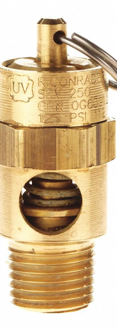 CONRADER Safety Valve: Soft Seat - Soft Seat Pneumatic Safety Valves