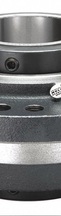 MOLINE BEARING Flange Bearing: Tapered Roller, 4 15/16 in Bore, Cast Iron, Set Screws, 35 3/4 in Lg (MPN 19331415). Key specifications — Bore Type: Cylindrical; Brand: MOLINE BEARING; Lubricant Material: Lithium Complex Grease; Mounting Bolt Size: 7/8 in; System of Measurement: Inch.
