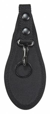 HEROS PRIDE Key Holder: Black, Nylon, Ballistic, 7 1/4 in x 82 mm, Snap Closure (MPN 1112). Key specifications — attr188437: Black; attr188438: Nylon; attr188431: Key Pouch.
