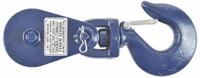 B/A PRODUCTS CO. Pulley Block: Swivel, Lifting, 6,000 lb Working Load Limit, Wire Rope, Swivel Hook (MPN 6I-3T3). Key specifications — attr994542: Snatch Pulley Block; attr994528: B/A PRODUCTS CO.; attr994530: Wire Rope; attr994543: Swivel; attr994552: Swivel Hook; attr994538: Lifting; attr994527: Sleeve; attr994534: Painted.