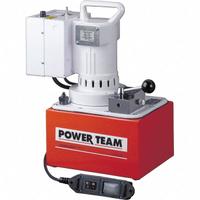 POWER TEAM Electric Pump: 10,000 psi Max. Op Pressure, 704 cu in/min Max. Flow Rate, 110/115V AC (MPN PE552). Key specifications — attr941810: PE552; attr941817: 3-Way; attr941814: Advance.