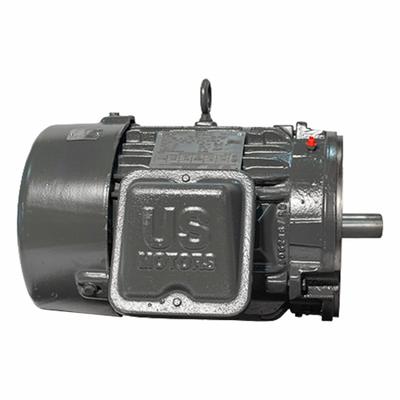 U.S. MOTORS Motor: Flange Mount, Totally Enclosed Fan Cooled, 7 1/2 hp, 460V AC - C-Face 3-Phase General Purpose AC Motors