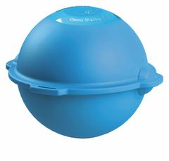 TEMPO COMMUNICATIONS Marker Ball: 145.7 kHz Freq Transmitted, Ball, Blue/Red (MPN OM-08). Key specifications — Color: Blue/Red; Brand: TEMPO COMMUNICATIONS; Housing Material: Polyethylene; Shape: Ball.