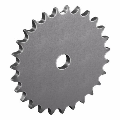 TRITAN Roller Chain Sprocket: No Hub, For Single Strands, 40, 27 Teeth, 4.307 in Pitch Dia - Size 40 Plain-Bore Roller Chain Sprockets