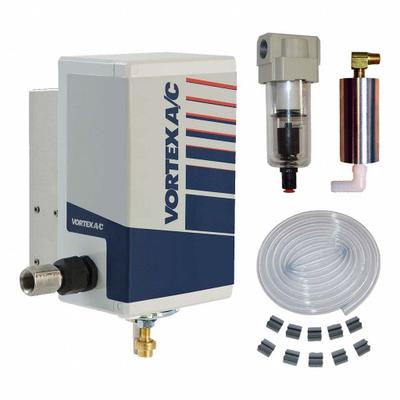 VORTEC Enclosure Cooler: 1,500 BtuH, Indoor Dust-Tight, Cooling Only, 12 - Compressed Air Coolers