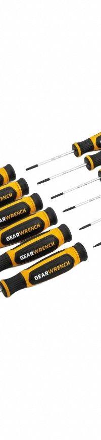 GEARWRENCH Screwdriver Sets: 11-20 Pieces, 12 Pieces, Phillips/Slotted/Torx Tip, 3 1/2 in Overall Lg (MPN 80057H). Key specifications — attr1205274: GEARWRENCH; attr1205269: T9.