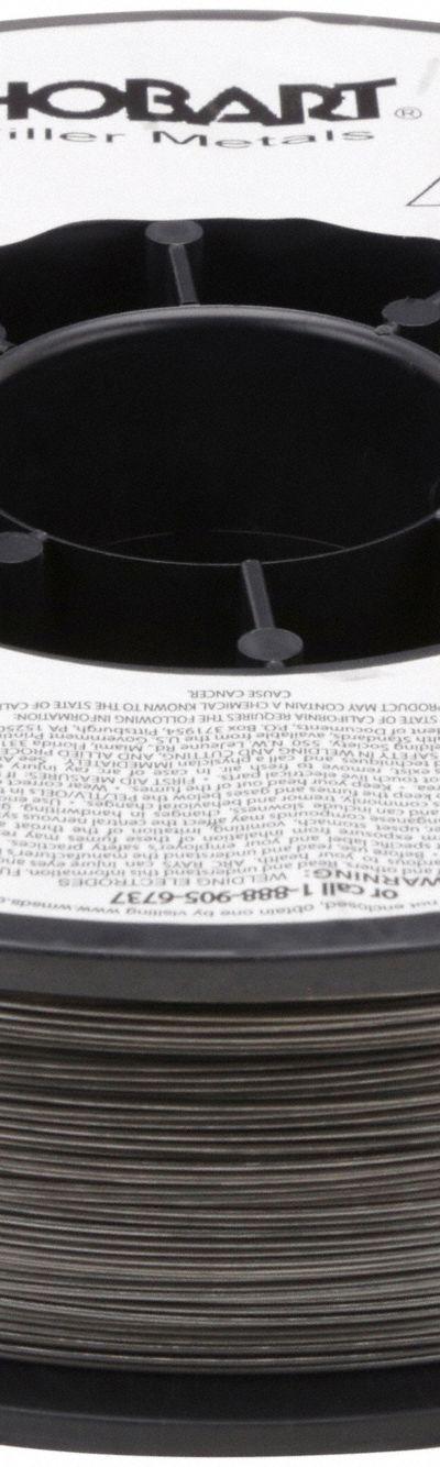 HOBART Flux-Cored Welding Wire: Carbon Steel, E71T-11, 0.035 in, 10 lb - Flux-Cored Wire for Thin-Gauge Sheet Metal