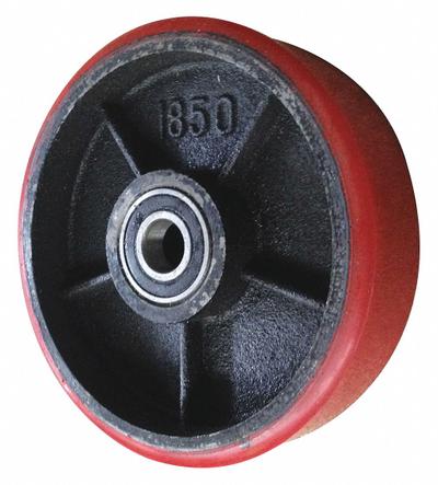 APPROVED VENDOR Front Wheel: 7 in Overall Ht, 7 in H x 2 in W, 7 in Overall Lg - Hand Truck Wheels, Bearings, Brakes & Axles