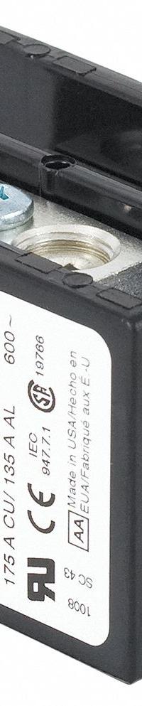 SQUARE D Power Distribution Block: Open, Lug, Lug, 4 AWG – 500 kcmil For Line Side Wire Sizes (MPN 9080LBC165208). Key specifications — attr1361688: Surface; attr1308686: SQUARE D; attr1361672: Copper.