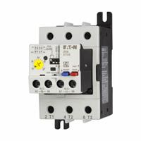 EATON Overload Relay: Electronic Protection, 3 Poles, 1NO/1NC, Phase Loss Sensitivity, Frame Size D (MPN XTOE100DCS). Key specifications — Brand: EATON; Auxiliary Contact Form: 1NO/1NC; Compatible Contactor Series: XT Mini Contactors; Frame Size: D; Phase Loss Sensitivity: Yes; Thermal Units Required: Not Applicable to Electronic Type Overload Relays; Compatible Contactors: Frame Size D.