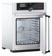 MEMMERT Universal Oven: Forced Air, 1.9 cu ft Capacity, 300°C Max Temp, 2,000 W Watt, +/-1.4°C, Oven (MPN UF 55). Key specifications — Voltage: 115V AC; Brand: MEMMERT; Temperature Accuracy Tolerance: +/-0.1°C up to 99.9°C, +/-0.5°C @ 100°C+; Temperature Uniformity: +/-1.4°C.