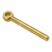 AMPG Fixed Rod End: Brass, Plain, 5 in Hole Center-to-End Lg, Right Hand, 1/2"-20 Thread Size (MPN ZEB140-BR). Key specifications — attr952243: AMPG.