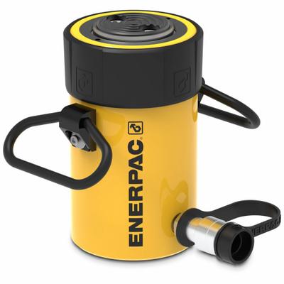 ENERPAC Hydraulic Ram: Single Acting, 50 ton Nominal Capacity, 4 in Nominal Stroke Lg - General Purpose Rams