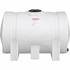 BUYERS PRODUCTS Storage Tank: Single Wall, Horizontal, 550 gal, Open Top, 1/4 in Wall Thick, 49 in (MPN 82124269). Key specifications — Construction Material: Polyethylene; Brand: BUYERS PRODUCTS.