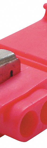 3M Insulation Displacement Connector: 2 Ports, Red, 22 AWG – 16 AWG Run Size Range, 1,000 V (MPN 557). Key specifications — attr1308123: 3M; attr1351571: No.