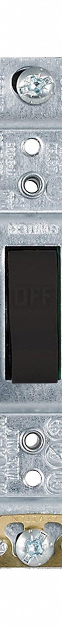 LEVITON Wall Switch: Toggle Switch, Double Pole, Maintained, Black, 120/277V AC, 30 A (MPN 3032-2E). Key specifications — Illuminated: No; Voltage Rating: 120/277V AC.