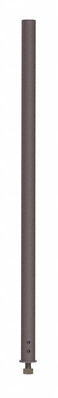 GARLOCK SAFETY SYSTEMS Hinge Post: 40 in Post Ht, Galvanized, Steel, Silver (MPN 407184Z). Key specifications — Brand: GARLOCK SAFETY SYSTEMS; Compatible Brand and Series: Swing Gates; Product Type: Hinge Post; Compatible Manufacturer Model Number: 404656G; Finish: Galvanized; Post Material: Steel; Post Type: Hinge.