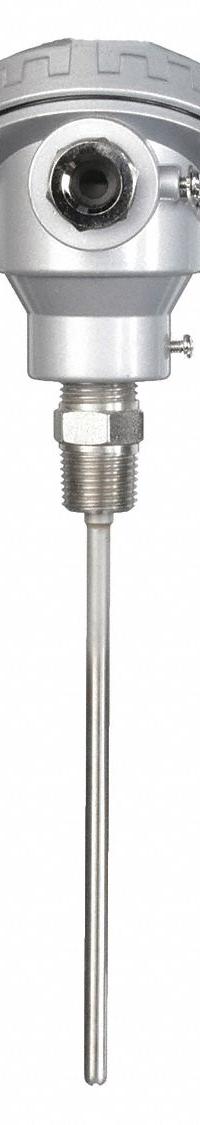 TEMPCO Temperature Probe: 0°F to 392°F /-18°C to 200°C, ±0.15°C/0.06 ohm @ 0°C, 6 in Probe Lg (MPN RTD00702). Key specifications — Accuracy: ±0.15 °C/0.06 ohm @ 0 °C; Brand: TEMPCO; Probe Sheath Material: 316 Stainless Steel; Process Mounting Thread Size: 1/2" MNPT.