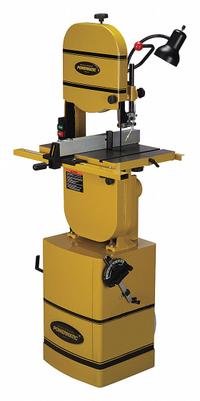 POWERMATIC Band Saw: Vertical, 115/230V AC, 13 1/2 in Throat Dp - Vertical, 3,000 SFPM, 1 Phase (MPN 1791216K). Key specifications — attr313141: 3,000 SFPM; attr313142: 10° Left to 45° Right; attr313144: 1; attr313145: Vertical; attr325087: POWERMATIC.