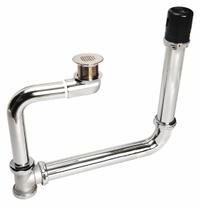 ODD BALL INDUSTRIES Drain Assembly: Brass, Chrome, 2 5/8 in Overall Ht, 2 1/4 in Overall Dia, Slip (MPN SP-11-GDK). Key specifications — Product Type: Drain Assembly; Brand: ODD BALL INDUSTRIES; Finish: Chrome; Material: Brass; Includes Overflow: No; Includes: 1-1/2 in Waste Bend.