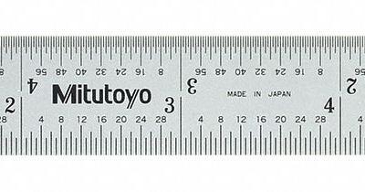 MITUTOYO Rigid Rule: 182-101 - Stainless Steel Rulers