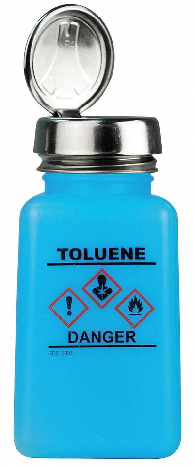 MENDA Dropper Bottle: HDPE, 177.4 mL, 6 fl oz, Toluene, Closure Included, Dropper - HDPE Dispensing Bottles