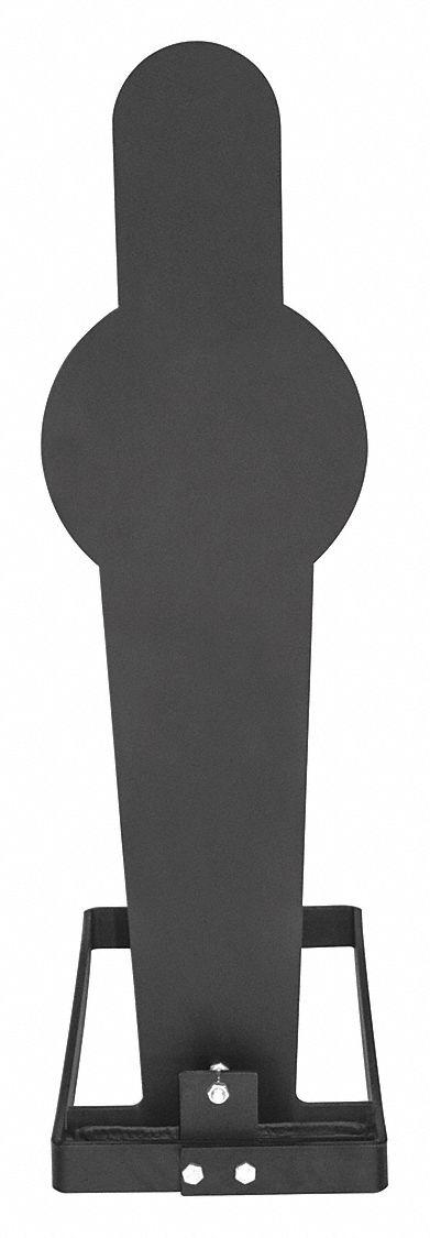 ACTION TARGET Shooting Range Targets: Steel, Freestanding Target, 3 1/2 ft Ht, 12 in Wd - Freestanding Targets