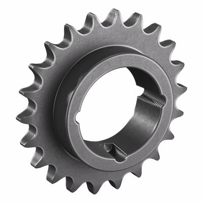TSUBAKI Sprocket: For 60 Chain, 22 Teeth, 5.27 in Pitch Dia, 5.666 in Outside Dia - Size 60 Bushed-Bore Roller Chain Sprockets
