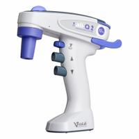 CELLTREAT Electronic Pipette Controller: 10 mL Capacity - Max, Non-Sterile, 1 Channels (MPN 2100-1010). Key specifications — Brand: CELLTREAT; Pipettor Type: Electronic Controller; Product Type: Electronic Pipette Controller; Sterility: Non-Sterile; Material: Plastic; Channel Type: Single Channel; Color: Gray.