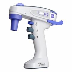 CELLTREAT Electronic Pipette Controller: 10 mL Capacity - Max, Non-Sterile, 1 Channels (MPN 2100-1010). Key specifications — Brand: CELLTREAT; Pipettor Type: Electronic Controller; Product Type: Electronic Pipette Controller; Sterility: Non-Sterile; Material: Plastic; Channel Type: Single Channel; Color: Gray.
