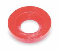 CHICAGO FAUCETS Index Ring: Plastic, For Hot Handle Type, Color Index, Red, 7/16 in Overall Dia (MPN 633-023JKNF). Key specifications — Material: Plastic; Brand: CHICAGO FAUCETS; For Handle Type: Hot; Index Color: Red; Index Style: Color.