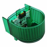 PATLITE Tower Light Module: Steady, 24V DC, Green, 80 3/16 mm Overall Dia, 41 3/16 mm Overall Ht (MPN B72100259-3F1). Key specifications — Brand: PATLITE; Compatible with Series: WME-D; Lens Color: Green; Operating Voltage: 24V DC; Manufacturer Part Number: B72100259-3F1.