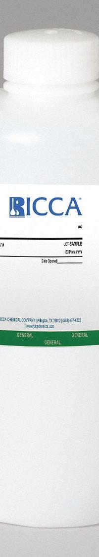 RICCA CHEMICAL Buffer - pH 6.86: Lab, 500 mL Volume, Liquid, Plastic, Bottle, Buffer, 1 (MPN R1540000-500A). Key specifications — Brand: RICCA CHEMICAL; CAS Number: 7558-79-4; Chemical Family Type: Buffer; Chemical Grade: Lab; Container Material: Plastic; Container Type: Bottle; Form: Liquid; Manufacturer Part Number: R1540000-500A.
